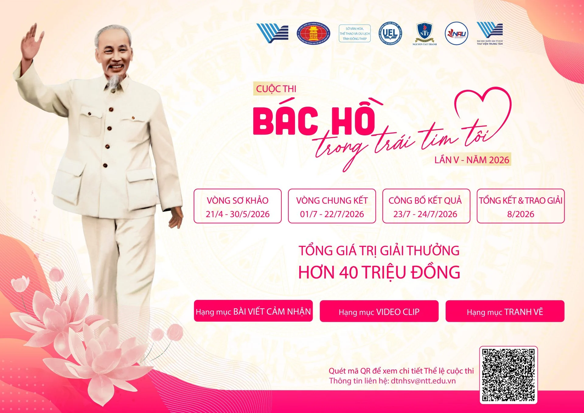 feature cuộc thi Bác Hồ trong trái tim tôi