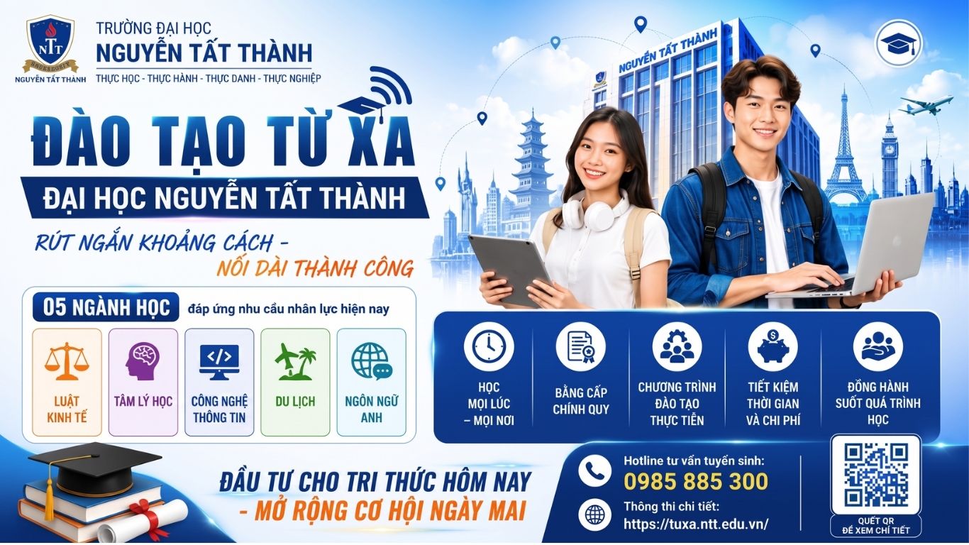 tuyển sinh 5 ngành đào tạo
